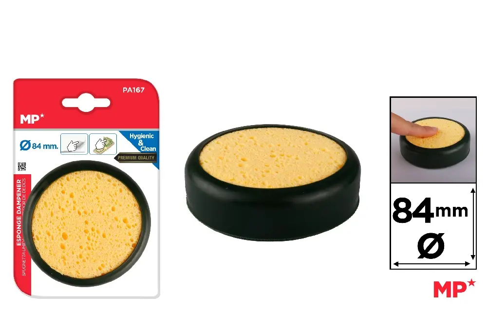 MP SPUGNA BAGNA DITA GIALLO