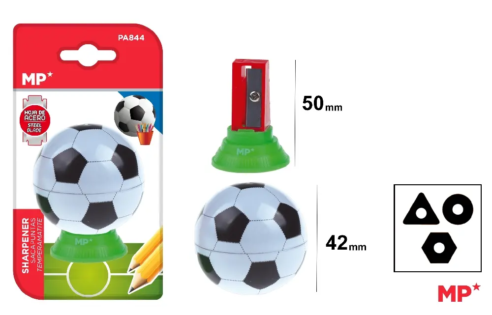MP TEMPERAMATITE CON SERBATOIO 32MM PALLONE CALCIO