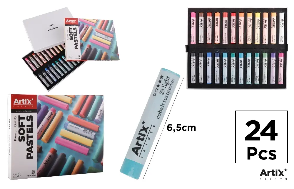 ARTIX PASTELLI MORBIDI 24PZ