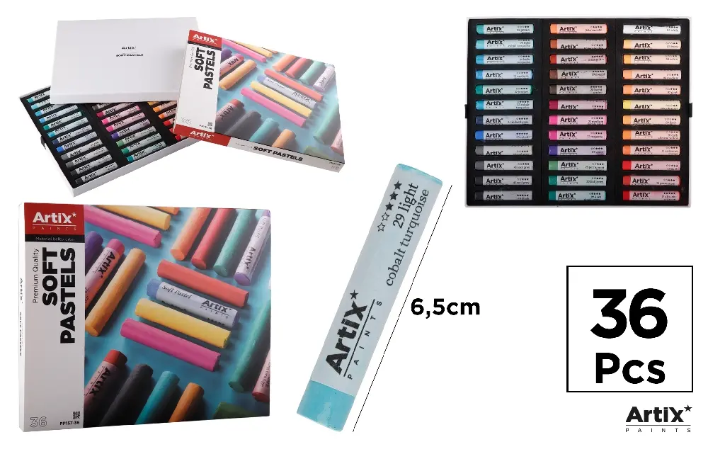 ARTIX PASTELLI MORBIDI 36PZ