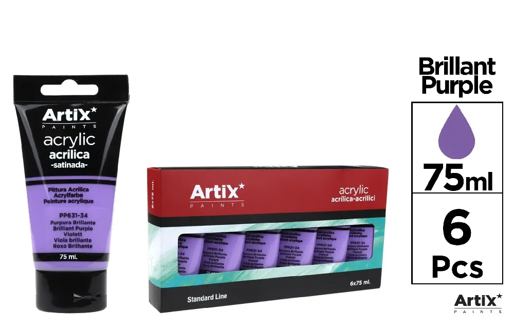 ARTIX PITTURA ACRILICA 75ML VIOLETTO