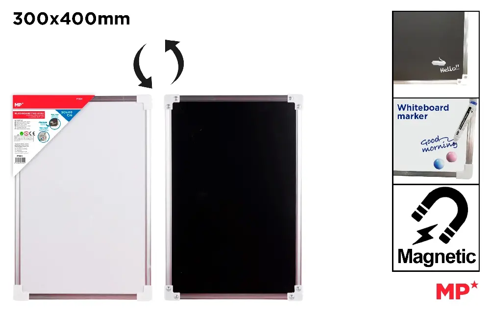 MP LAVAGNA COMBO MAGNETICA/ARDESIA 40X30CM