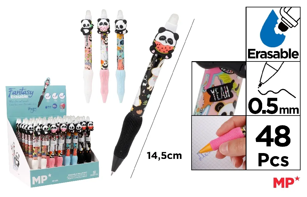 #MP PENNA CANCELLABILE A FANTASIA BLU 0,5MM