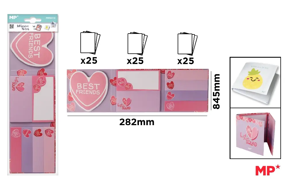 #MP NOTE ADESIVE ASSORTITE