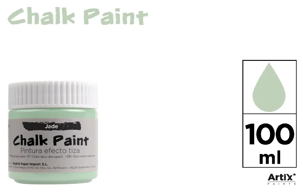 ARTIX PITTURA EFFETTO GESSO 100ML VERDE GIADA
